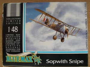 BLUE MAX 1/48 113 SOPWITH SNIPE